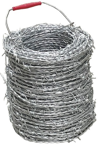 Confine filo spinato zincato - confine,