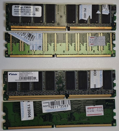 Ram ddr1 256mb pc3200 - ddr1,