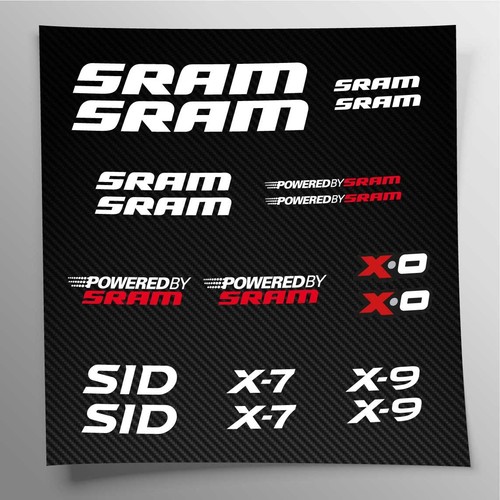 Sram kit adesivi bianchi - sram, 18