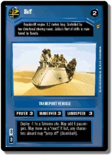 Skiff star wars ccg - wars,