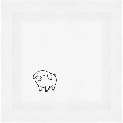 British lop pig - 'british,