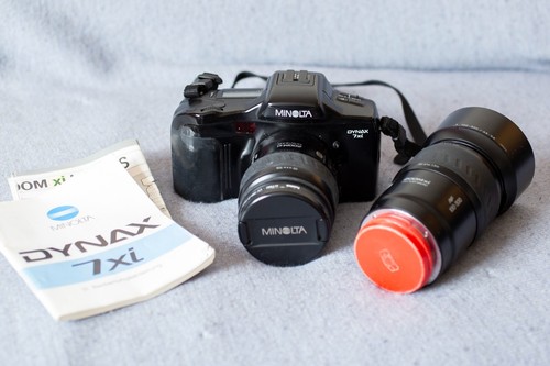 Minolta dynax 7xi con - 7xi,