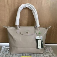 Borsa a tracolla Longchamps Pliage City Tote Bag M beige usata 2511SM