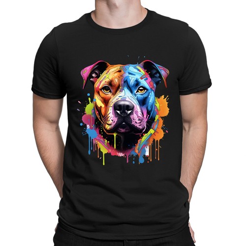 Maglietta staffordshire bull - maglietta,