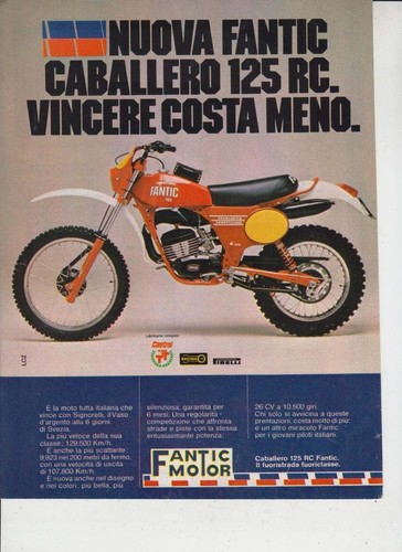 Advertising pubblicità fantic - advertising, pubblicità-fantic