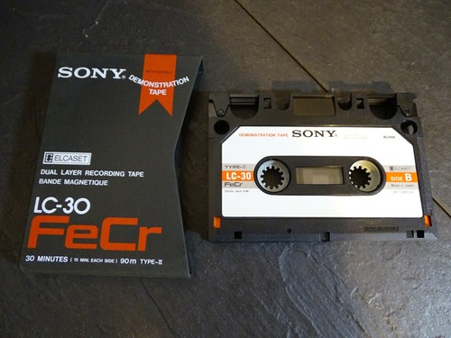 Sony elcaset 30 - sony, lc-30