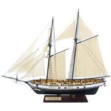Modellino assemblaggio nave fai da te scala 1:130 kit legno barca a vela classica.