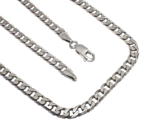 Collana catena curb argento - collana,
