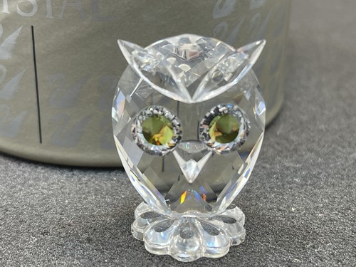 Statua swarovski 010014 gufo - statua,