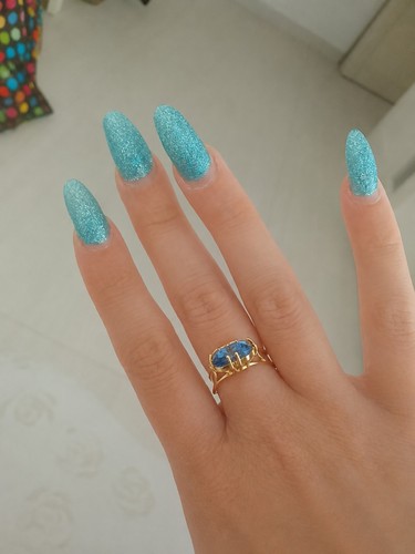 Anello acquamarina - anello,