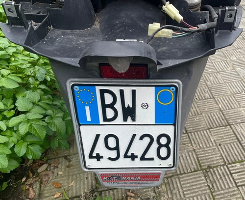 Parafango portatarga - parafango,