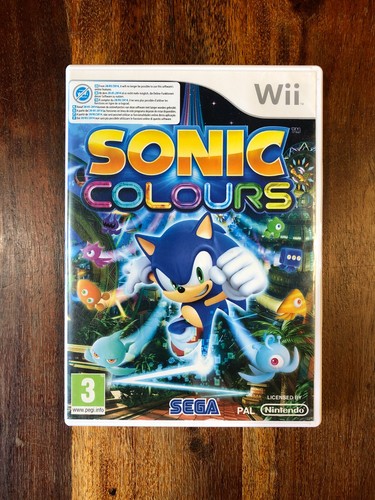 Sonic colours wii nintendo - wii,