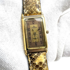 Orologio vintage Mondia Tank placcato oro vintage quartz ETA 980.153