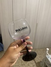 bicchieri bulldog vetro rosa