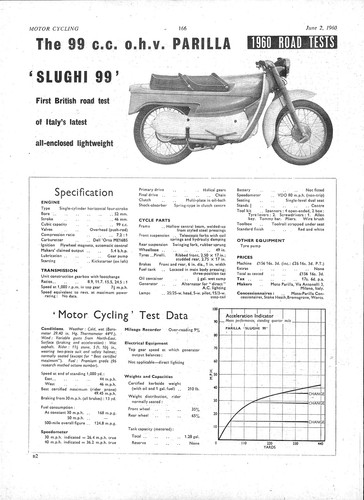 1960 parilla slughi - 1960,
