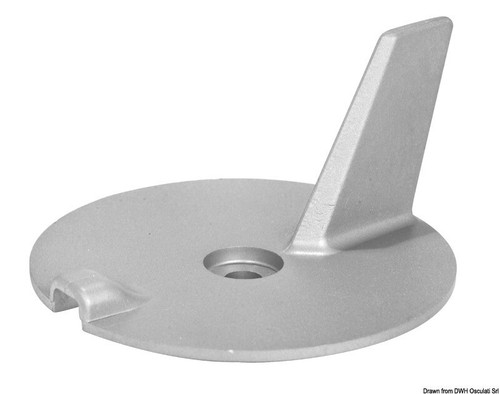 Anodo pinna yamaha 50hp - pinna, 25/50hp