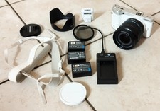 Samsung NX300 fotocamera mirrorless  con obiettivo kit 18-55 mm