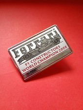FERRARI BADGE CAMPIONE DEL MONDO 2008 , non inciso