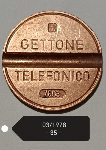 Gettone telefonico 7803 - ,