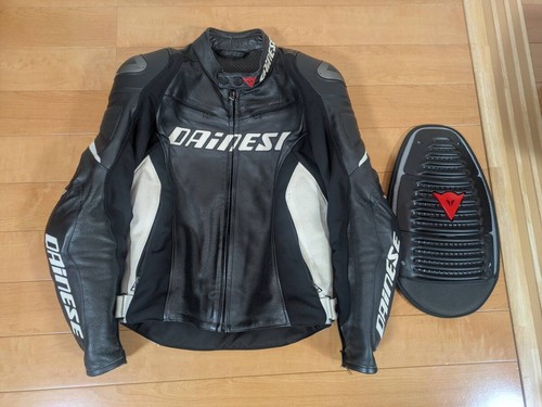 Dainese leather riding jacket - leather,