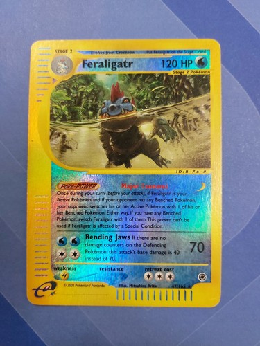 Carta pokemon feraligatr - pokemon,