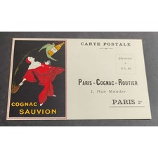 Cartolina Paris-Cognac-Routier - Cognac Sauvion