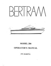Bertram modello 286 - bertram,
