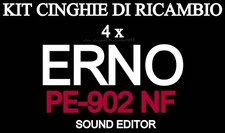 ★KIT CINGHIE DI RICAMBIO 4 x