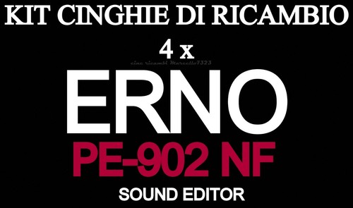 Kit cinghie ricambio 4 - cinghie,