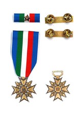 Medaglia e/o Nastrino Bronzo Anzianità di Servizio Polizia Penitenziaria 20 Anni