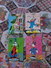 Walt Disney 4 Cartoline Anni 60