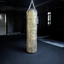 Sacco da boxe in pelle