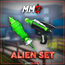 ?NUOVO Set Raygun + Alienbeam (Alien) ? Murder Mystery 2 | MM2 | Economico e Veloce⭐
