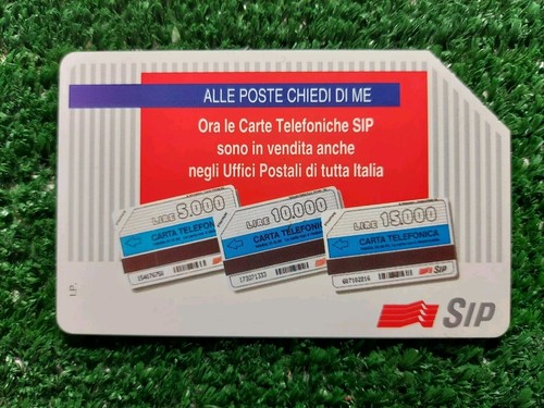 Scheda telefonica 10000 lire - scheda,