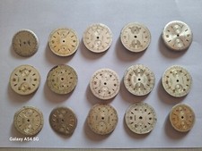 Blocco Di 15 Quadranti Marche Svizzere Vintage.