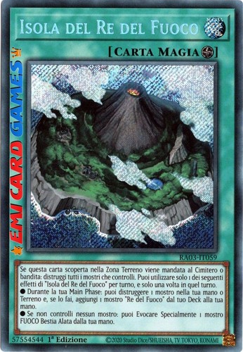 Isola del fuoco - isola, re