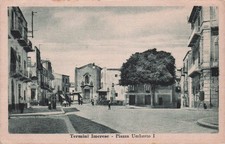 2317) TERMINI IMERESE PIAZZA UMBERTO LIBRERIA CARTOLERIA NICOLO' GIAFFE' ANIMATA