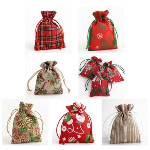 Natale iuta coulisse - coulisse, regalo