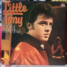 DISCO 33 GIRI LITTLE TONY OGNI MATTINA LP. S 40.142 ALBUM ITALY 1981