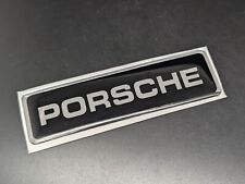 PORSCHE 105MM LOGO ADESIVO 3D SIGLA EMBLEMA FREGIO STEMMA SCRITTA BADGE TARGA
