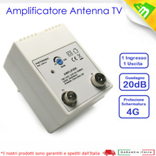 amplificatore antenna tv digitale terrestre 1 ingresso 1 uscita wnt 67226
