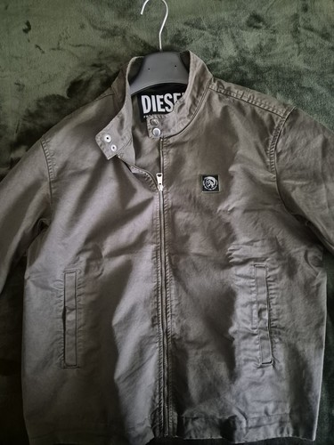 Giubbotto uomo verde diesel - uomo,