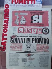 Cuore settimanale satirico n.18 anno 1991- ottimo