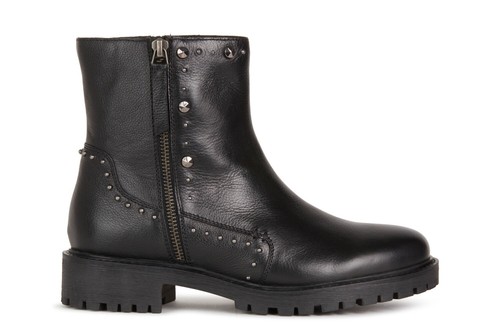Geox hoara pelle nera - hoara,