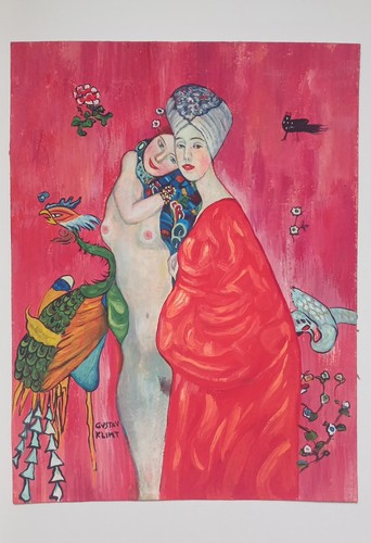 Quadro gustav klimt - gustav, su
