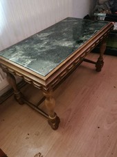 scrivania inglese piano marmo