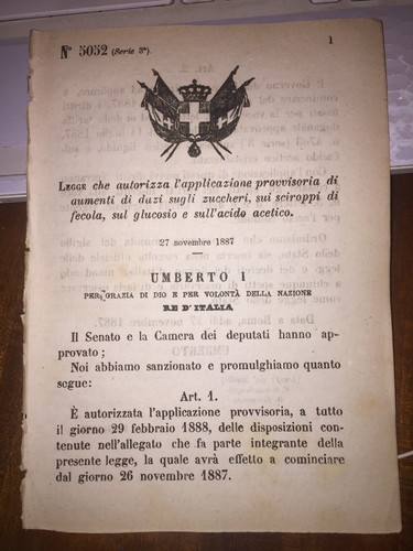 Legge aumento dazi - aumento, zuccheri