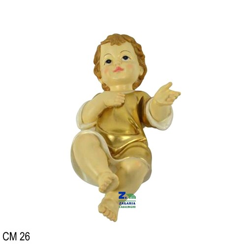 Bambin gesu statua - in, resina