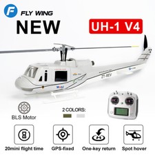 FlyWing UH1 V4 RC Elicotteri RTF 16V Motore Brushless 10CH GPS Elicottero Fisso