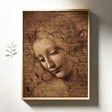 La Scapigliata, Signora con